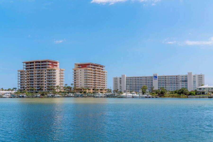 Gulf-front short-term rental condos on Florida's Emerald Coast